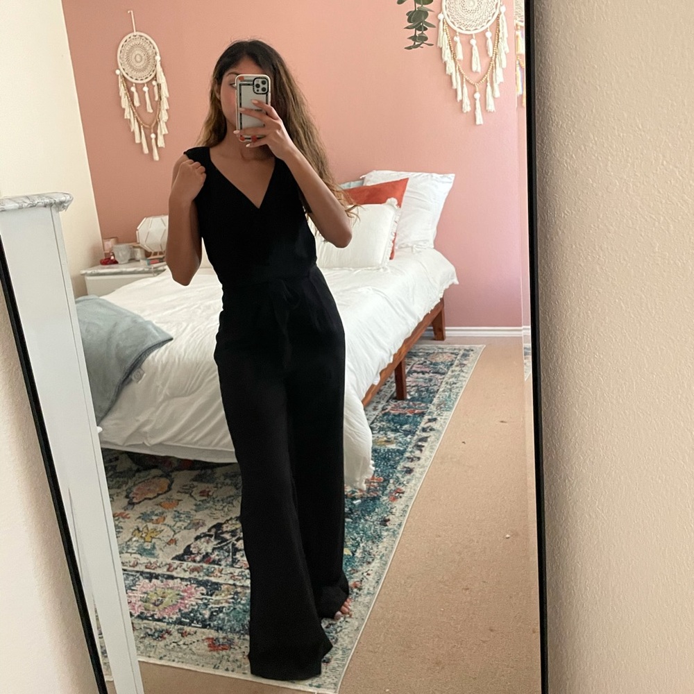 XS Abercrombie & Fitch black jumpsuit